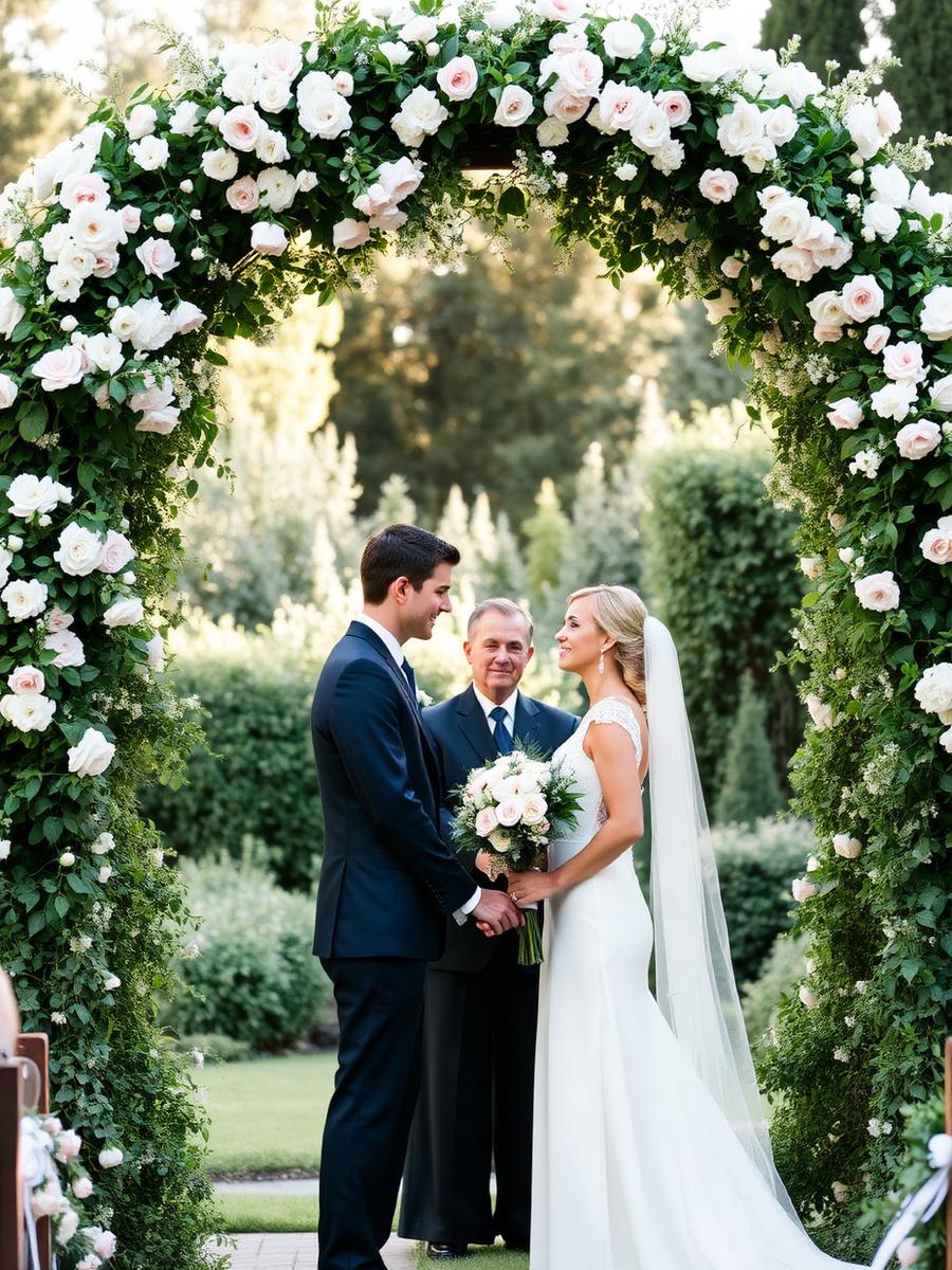 Garden Ceremony wedding style
